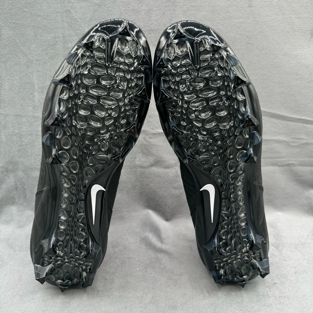 Nike Alpha Menace Pro 2 Shoes Low Football Cleats Men’s‎ 12 Black White